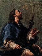Giambattista Pittoni Saint Roch oil painting